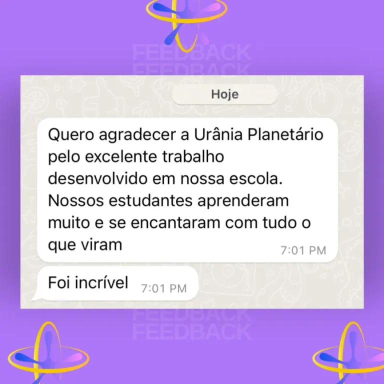 Depoimentos Urânia Planetário 1