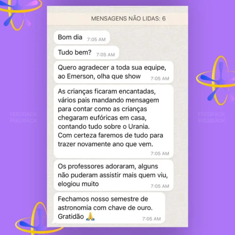 Depoimentos Urânia Planetário 2
